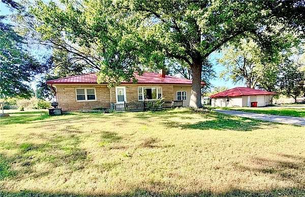4.65 Acres of Land with Home for Sale in Sibley, Missouri