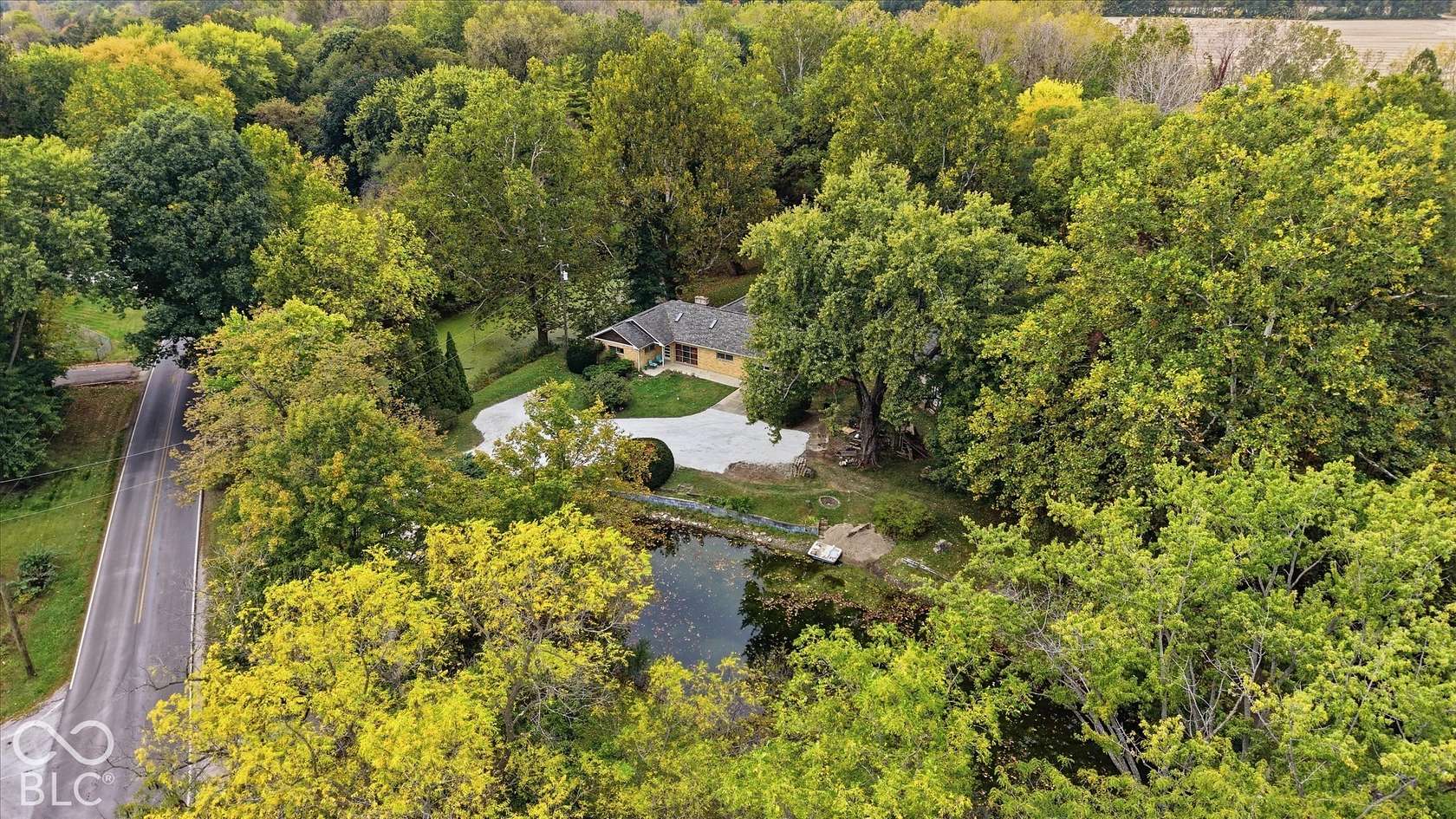 2.14 Acres of Land with Home for Sale in Westfield, Indiana
