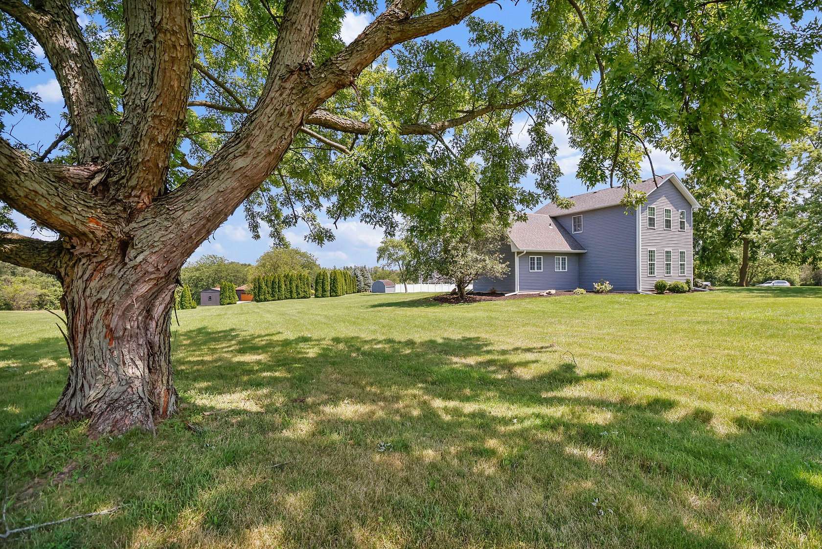 2 Acres of Land with Home for Sale in Crown Point, Indiana