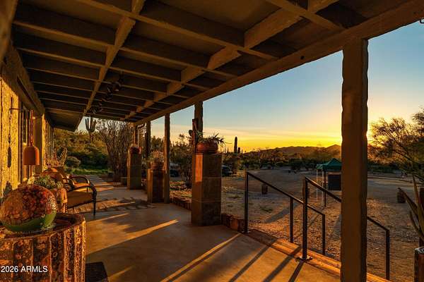 2 Acres of Land with Home for Sale in Cave Creek, Arizona