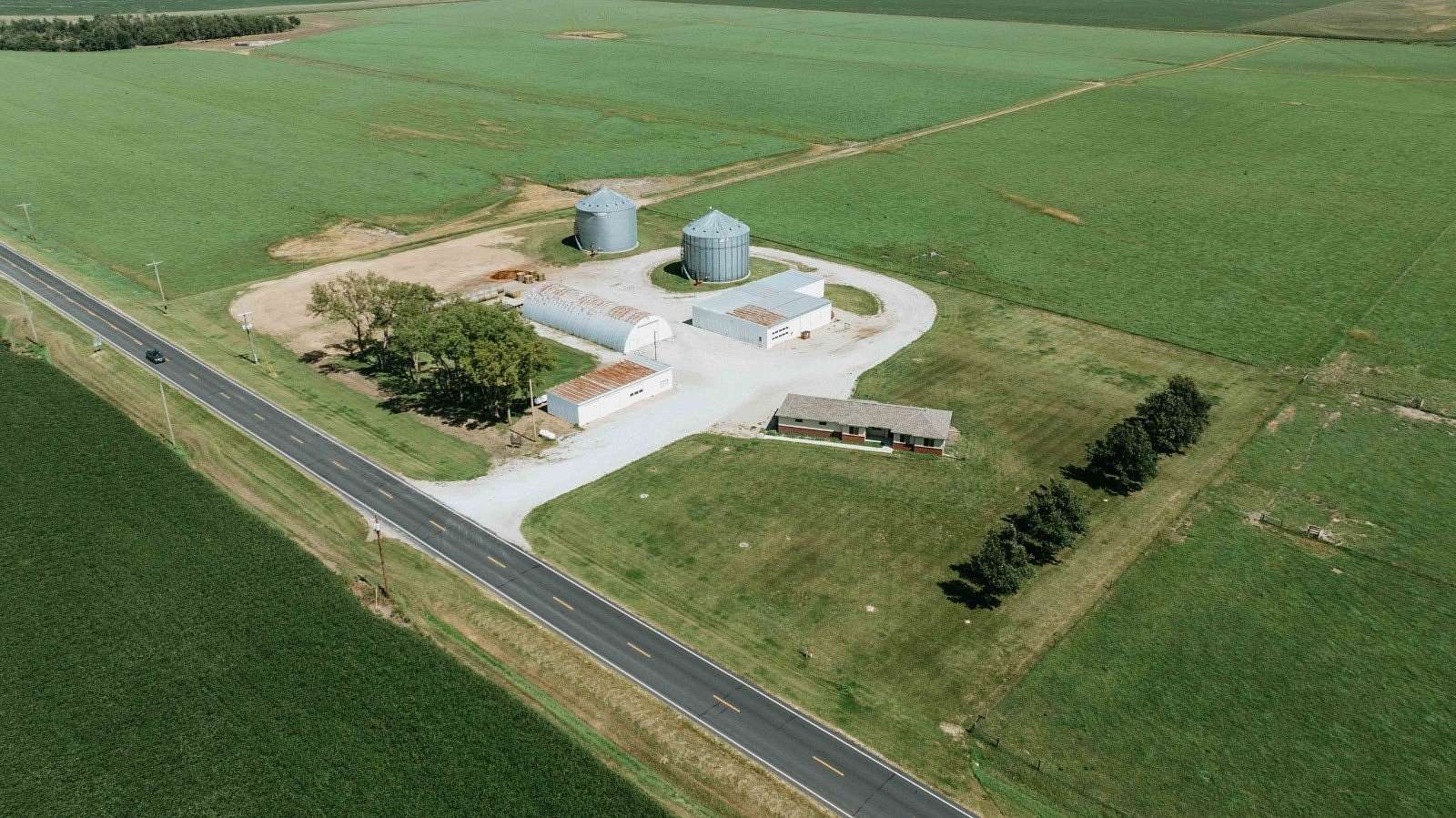 6 Acres of Land with Home for Sale in Seward, Nebraska