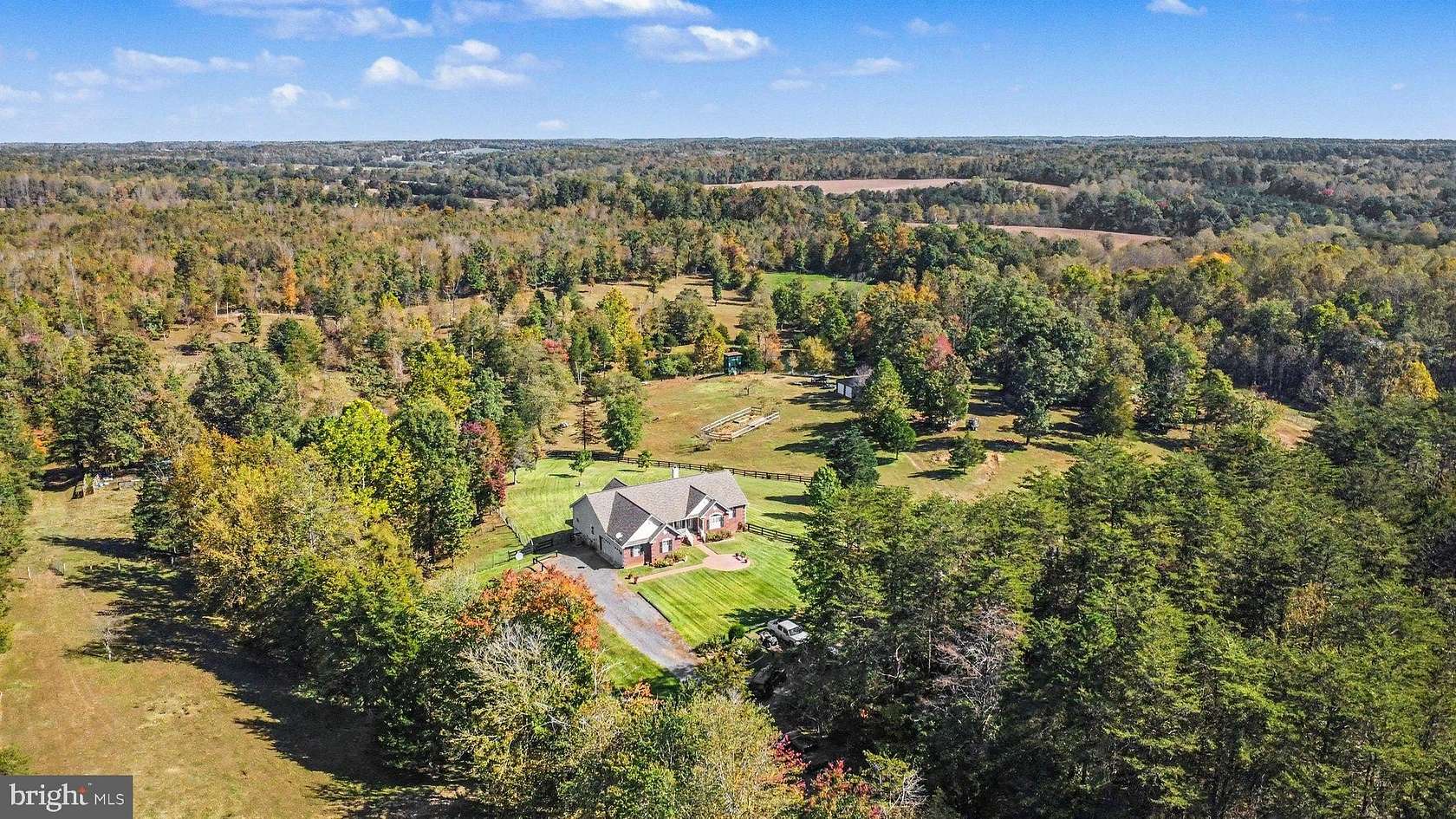21.3 Acres of Land with Home for Sale in Unionville, Virginia