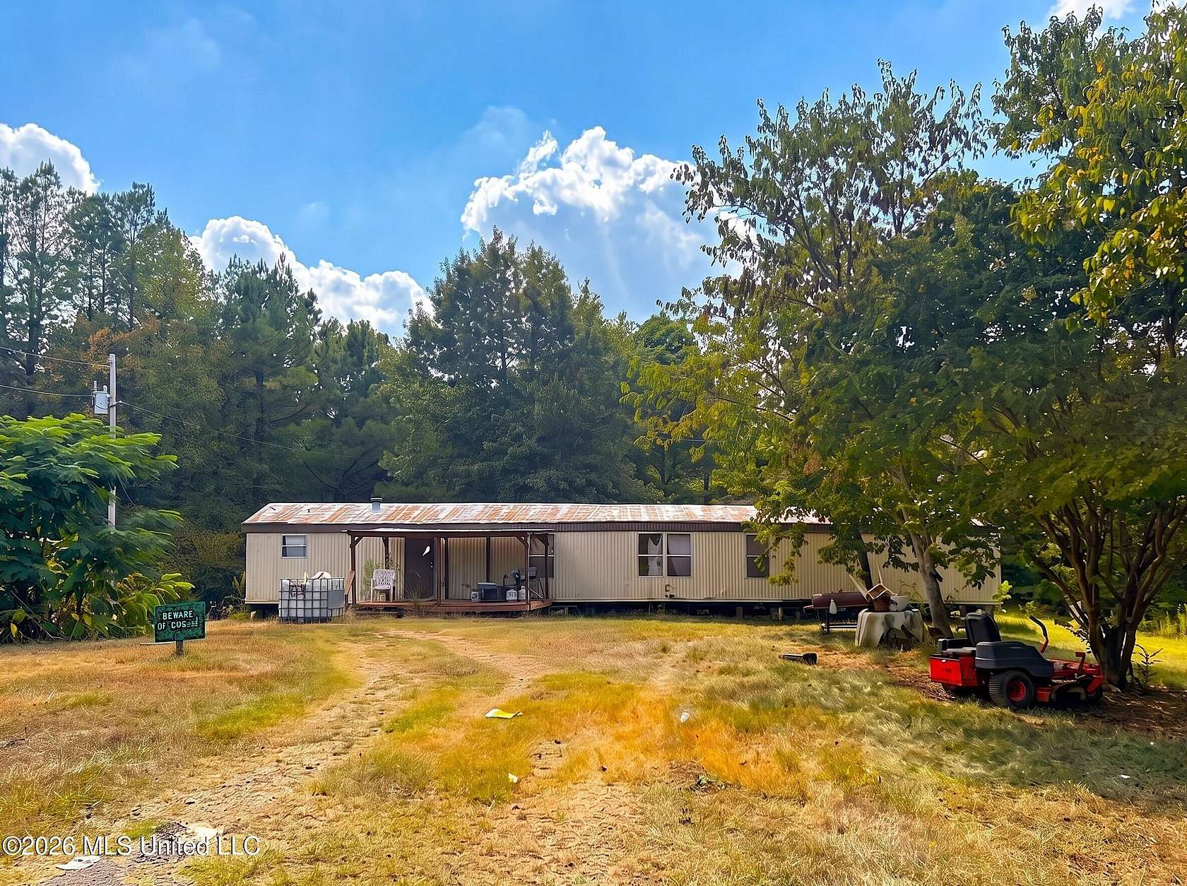 2 Acres of Land with Home for Sale in Camden, Mississippi