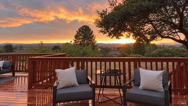 2.87 Acres of Land with Home for Sale in Santa Rosa, California