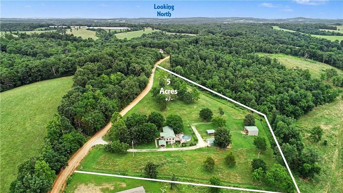 5 Acres of Land with Home for Lease in Hindsville, Arkansas