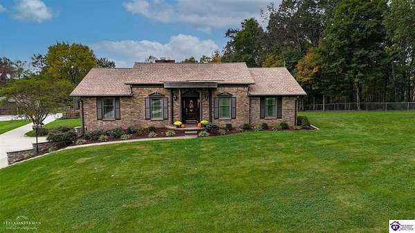 3 Acres of Land with Home for Sale in Brandenburg, Kentucky