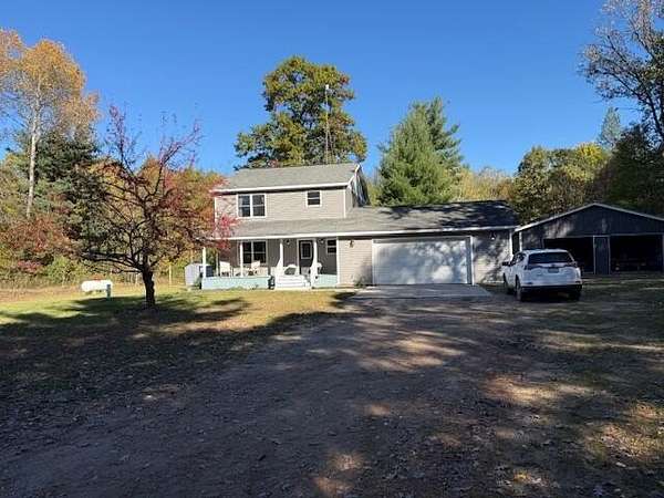 3.7 Acres of Land with Home for Sale in Stanton, Michigan