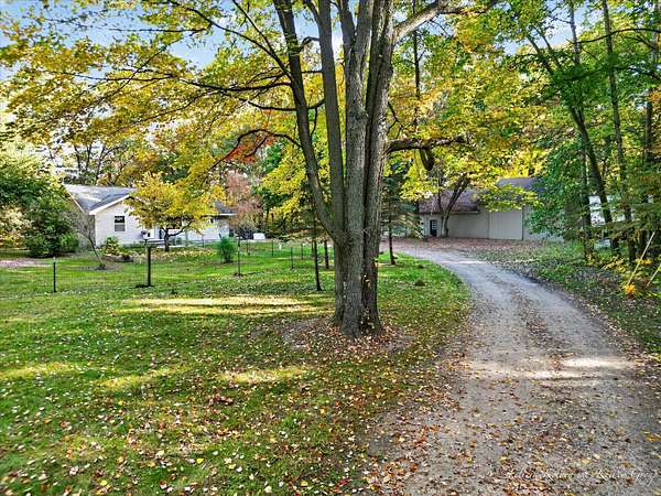 20 Acres of Recreational Land with Home for Sale in Gowen, Michigan