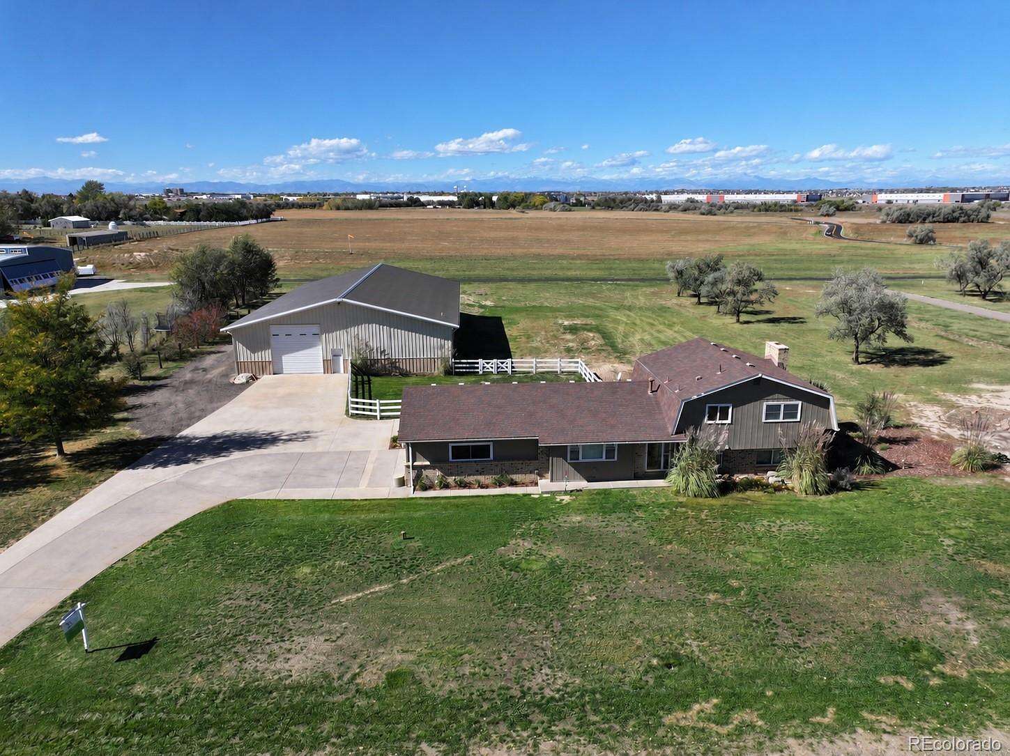1.77 Acres of Land with Home for Sale in Brighton, Colorado