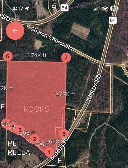 88 Acres of Recreational Land for Sale in Morris, Georgia
