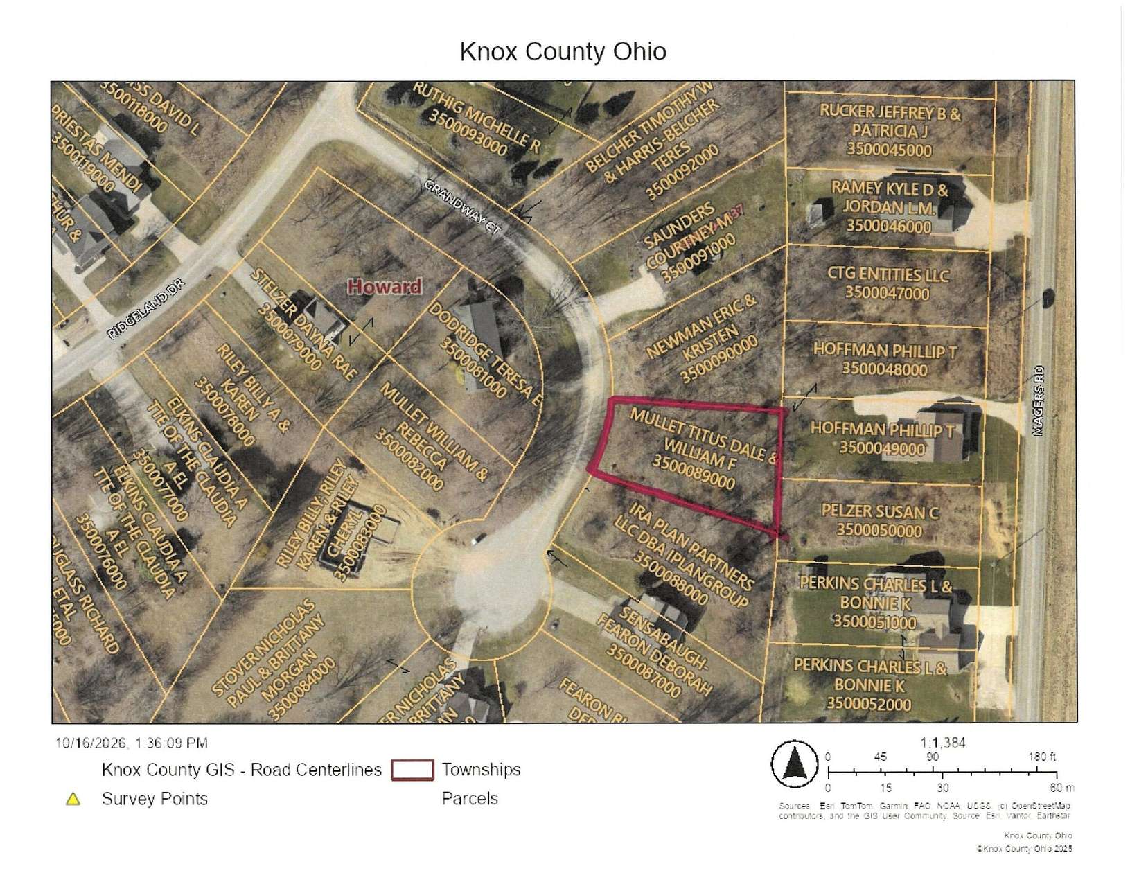 0.61 Acres of Residential Land for Sale in Howard, Ohio