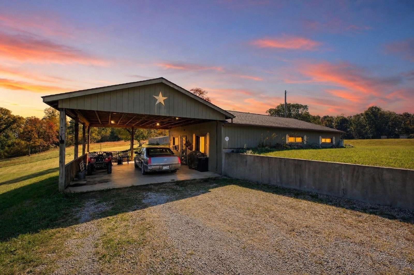 1.75 Acres of Land with Home for Sale in Peebles, Ohio