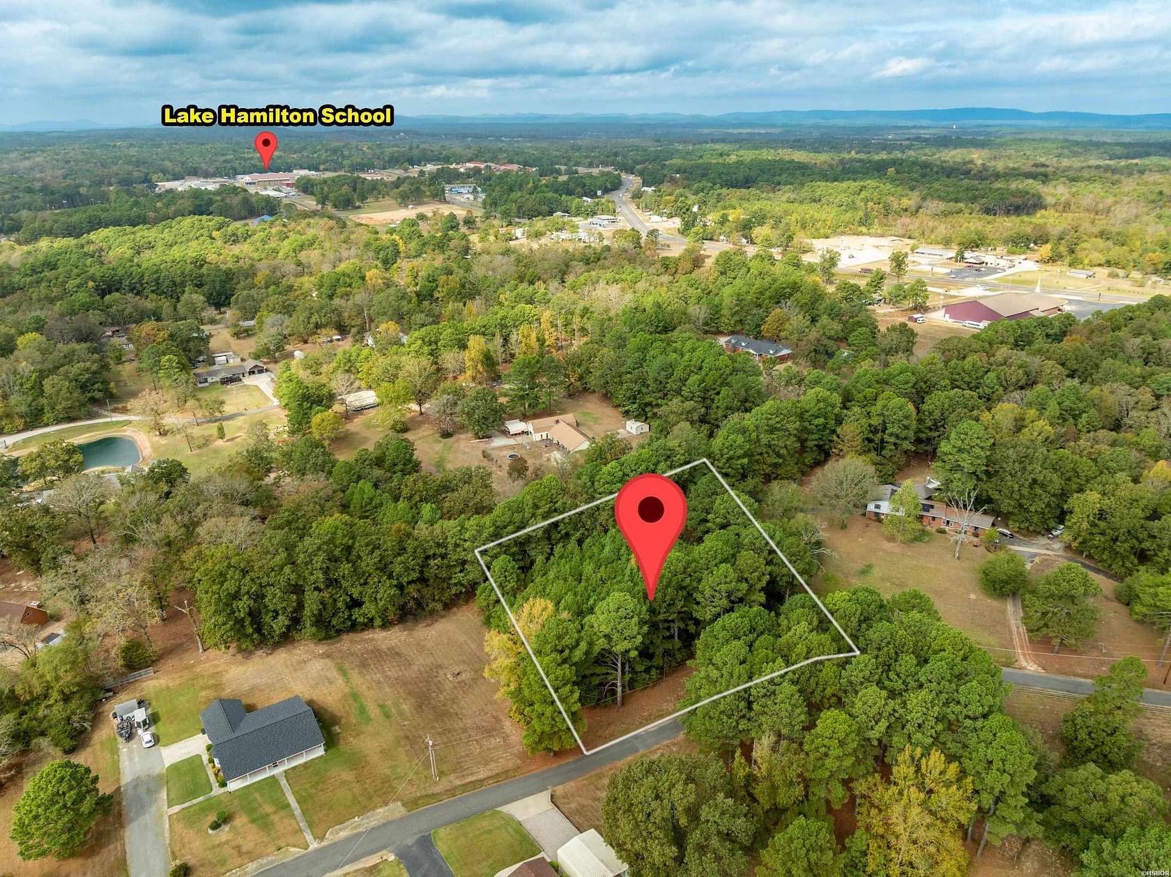 0.86 Acres of Residential Land for Sale in Pearcy, Arkansas