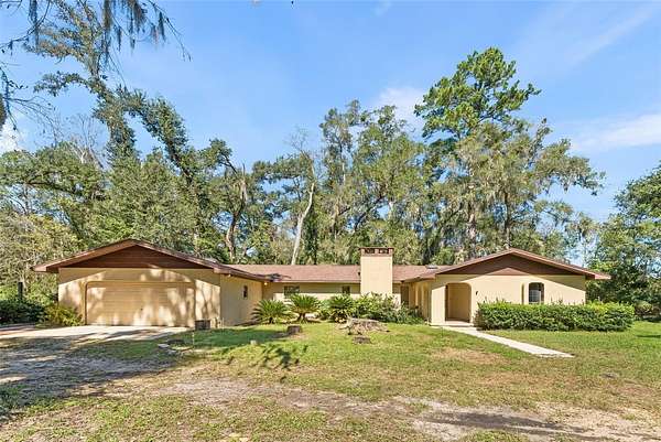 13.6 Acres of Land with Home for Sale in Alachua, Florida
