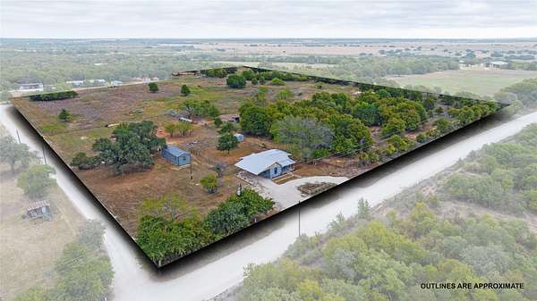 7.58 Acres of Land with Home for Sale in Clyde, Texas