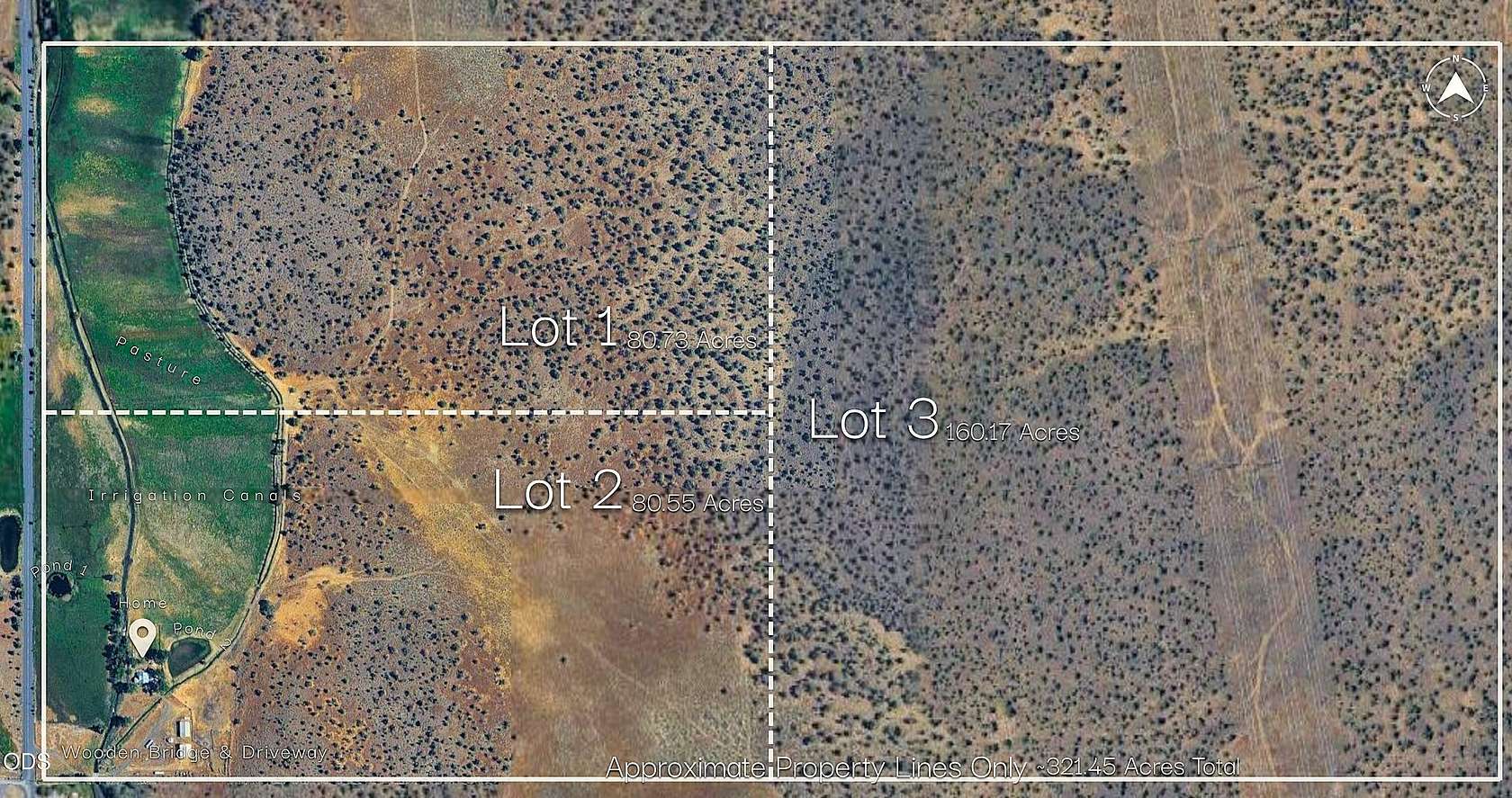 320 Acres of Agricultural Land with Home for Sale in Powell Butte, Oregon