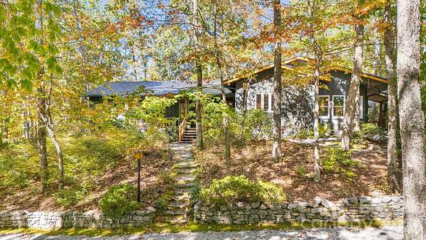 10.2 Acres of Recreational Land with Home for Sale in Cedar Mountain, North Carolina