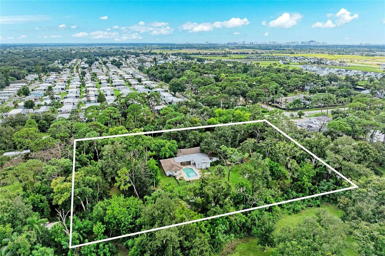 2.23 Acres of Land with Home for Sale in Sarasota, Florida
