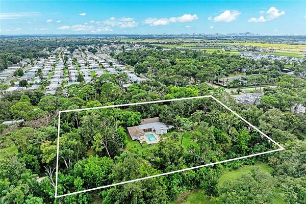 2.23 Acres of Land with Home for Sale in Sarasota, Florida