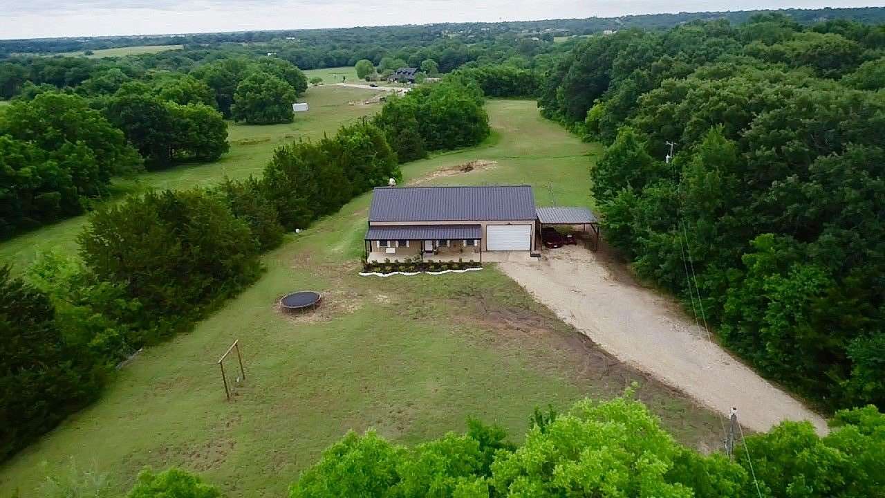 11.3 Acres of Land with Home for Sale in Bells, Texas
