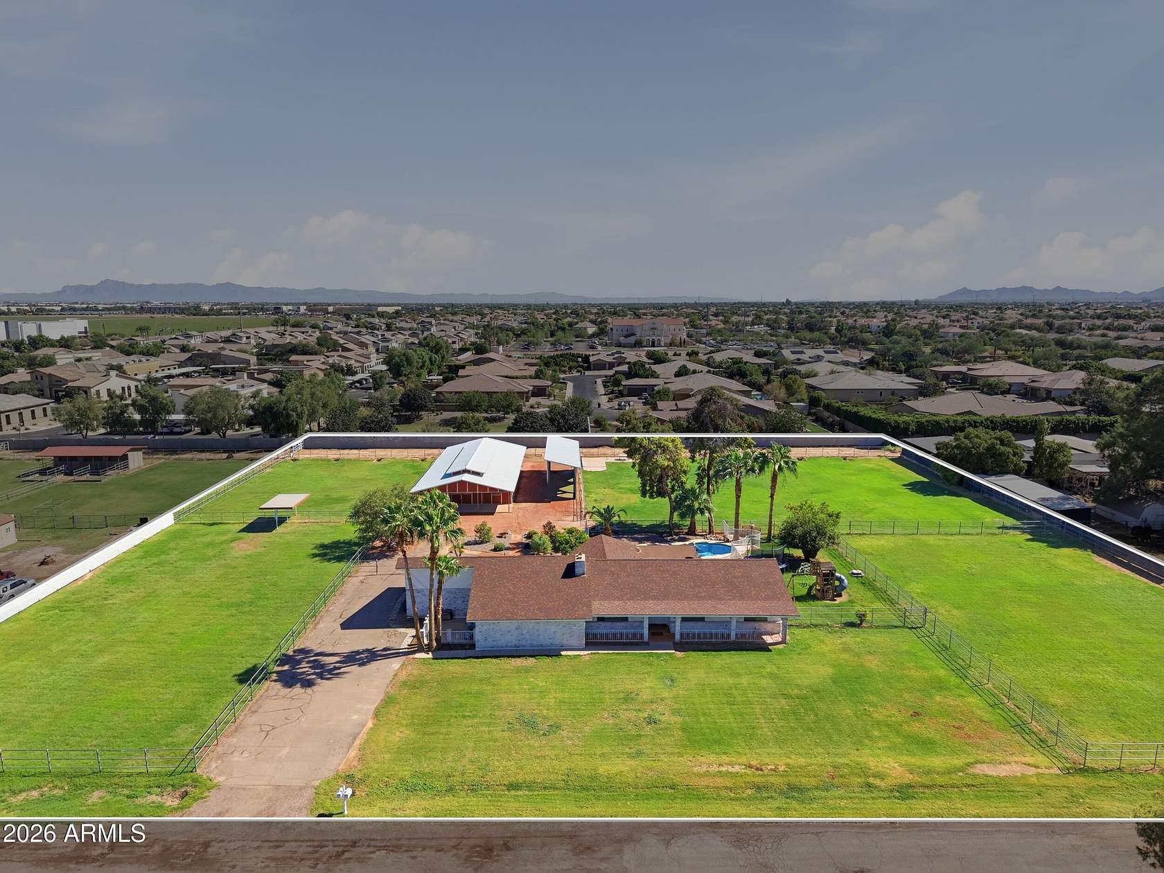 2.5 Acres of Land with Home for Sale in Chandler, Arizona
