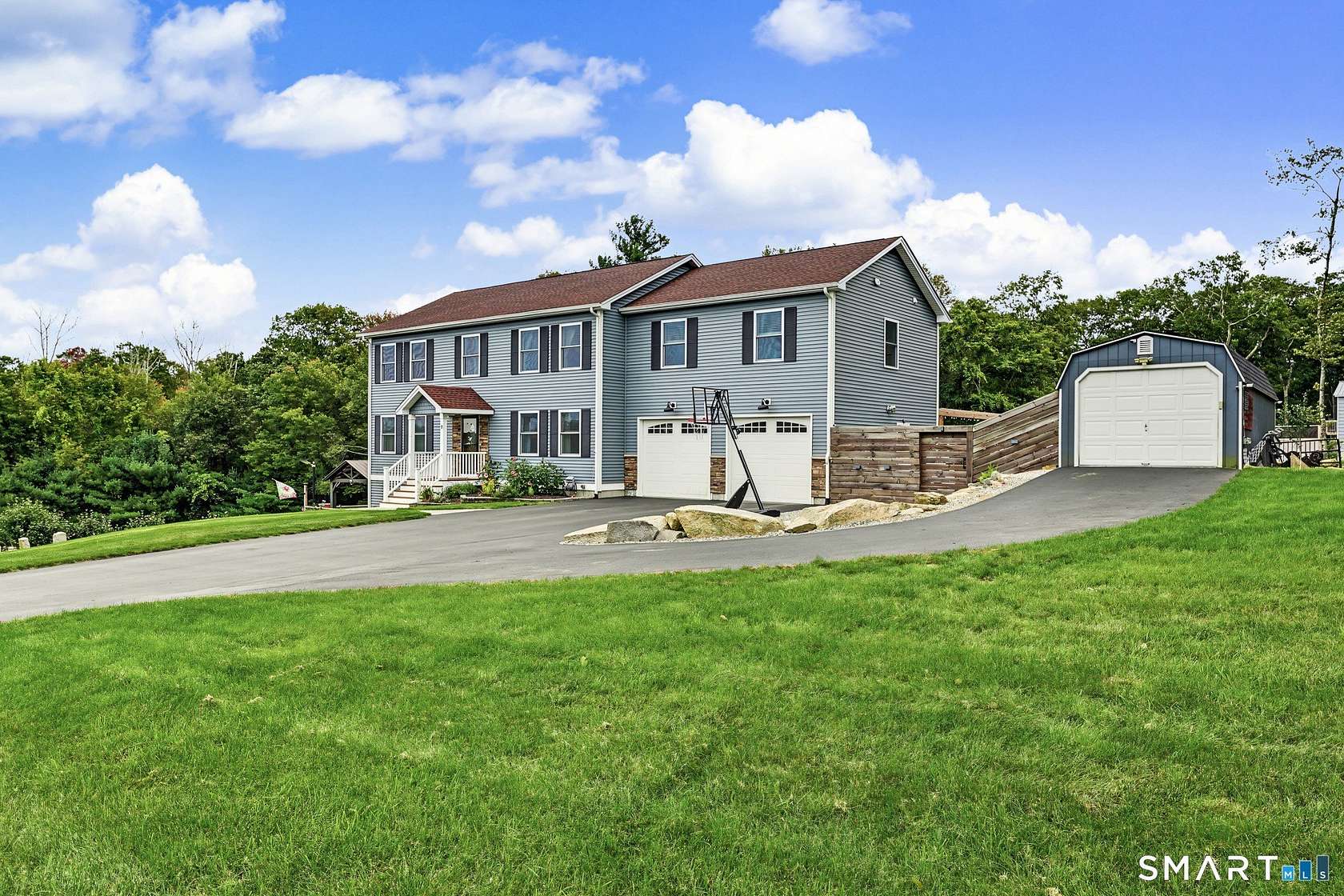 2 Acres of Land with Home for Sale in Sterling, Connecticut