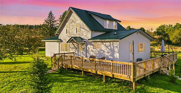 27.7 Acres of Land with Home for Sale in Osseo, Wisconsin