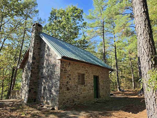 40 Acres of Recreational Land with Home for Sale in Kirby, Arkansas