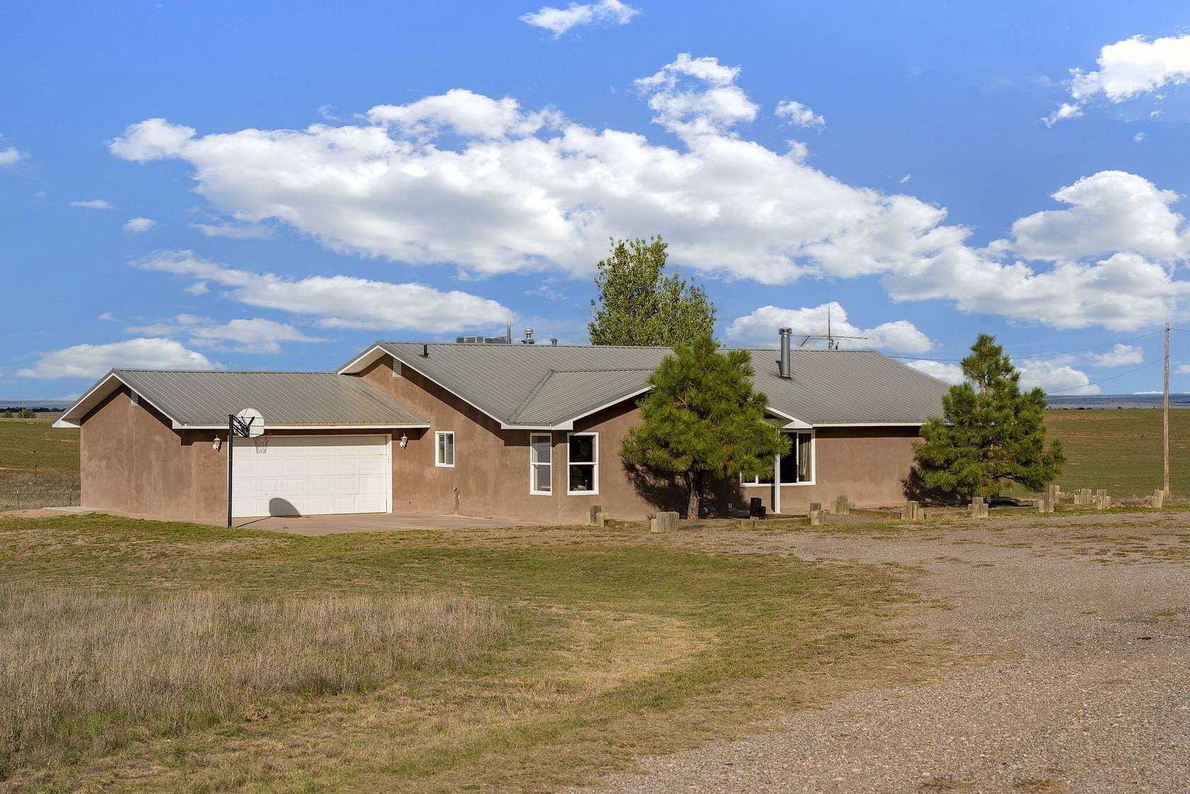 5 Acres of Land with Home for Sale in Moriarty, New Mexico