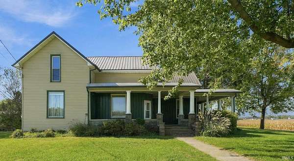 2 Acres of Land with Home for Auction in Claypool, Indiana