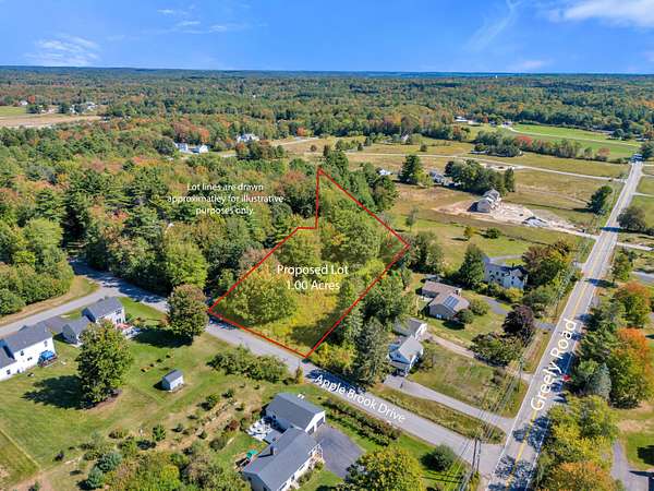 1 Acre of Residential Land for Sale in North Yarmouth Town, Maine