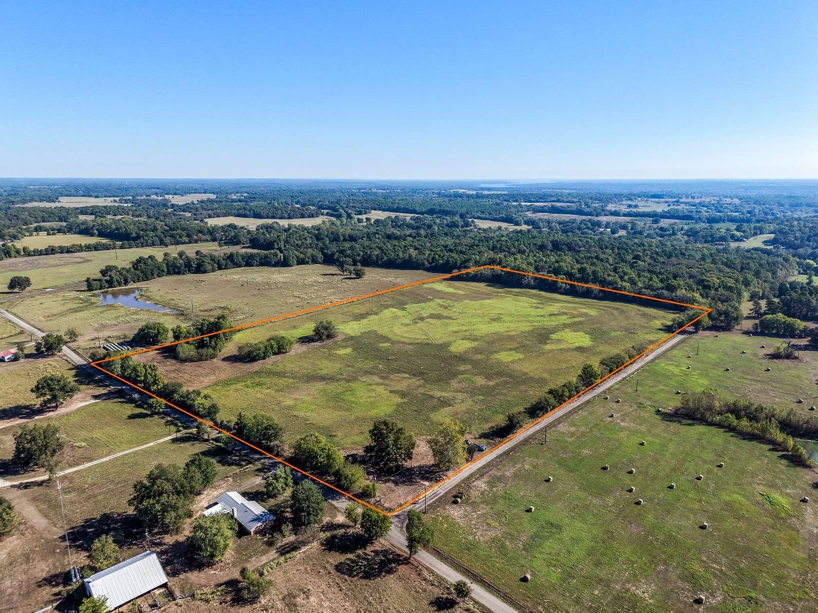 30.8 Acres of Agricultural & Residential Land for Sale in Scroggins, Texas