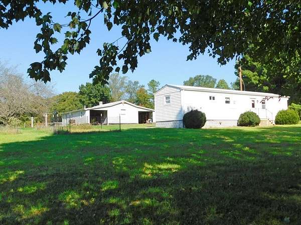 10 Acres of Land with Home for Sale in Buckingham, Virginia
