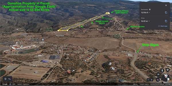 55.9 Acres of Recreational Land for Sale in Pecos, New Mexico