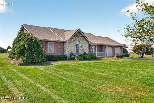 6.79 Acres of Land with Home for Sale in Campbellsville, Kentucky