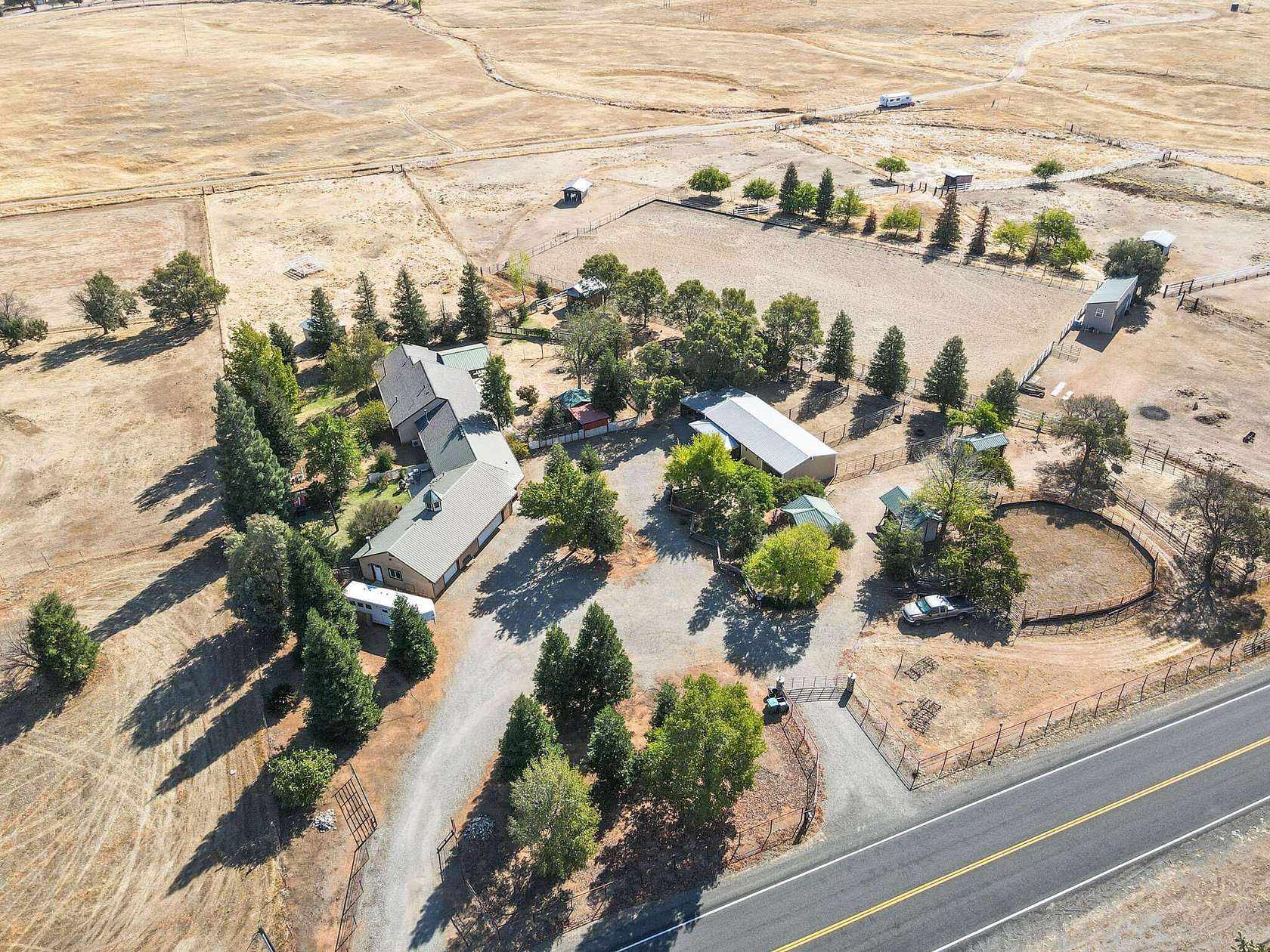 10 Acres of Land with Home for Sale in Red Bluff, California