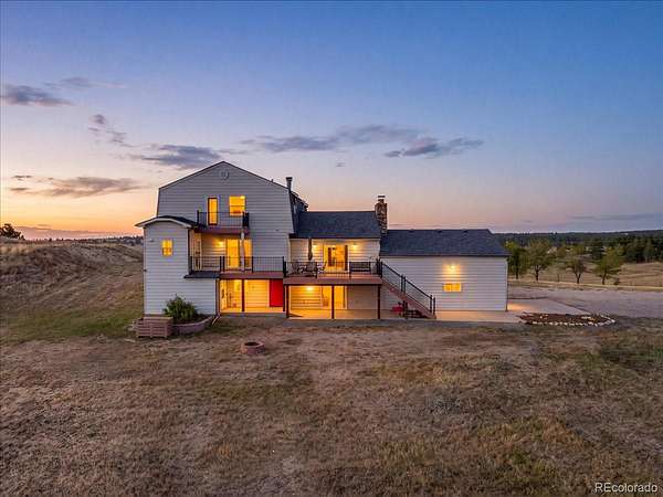 10.8 Acres of Recreational Land with Home for Sale in Deer Trail, Colorado
