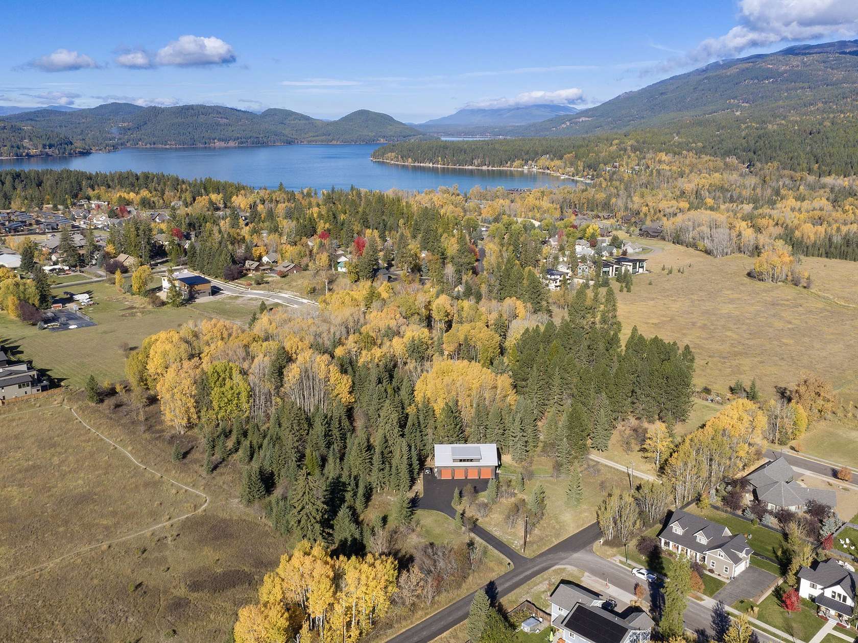 4.7 Acres of Land with Home for Sale in Whitefish, Montana