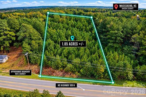 1.85 Acres of Residential Land for Sale in Wadesboro, North Carolina