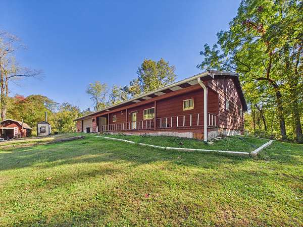 8.13 Acres of Land with Home for Sale in Rockville, Indiana
