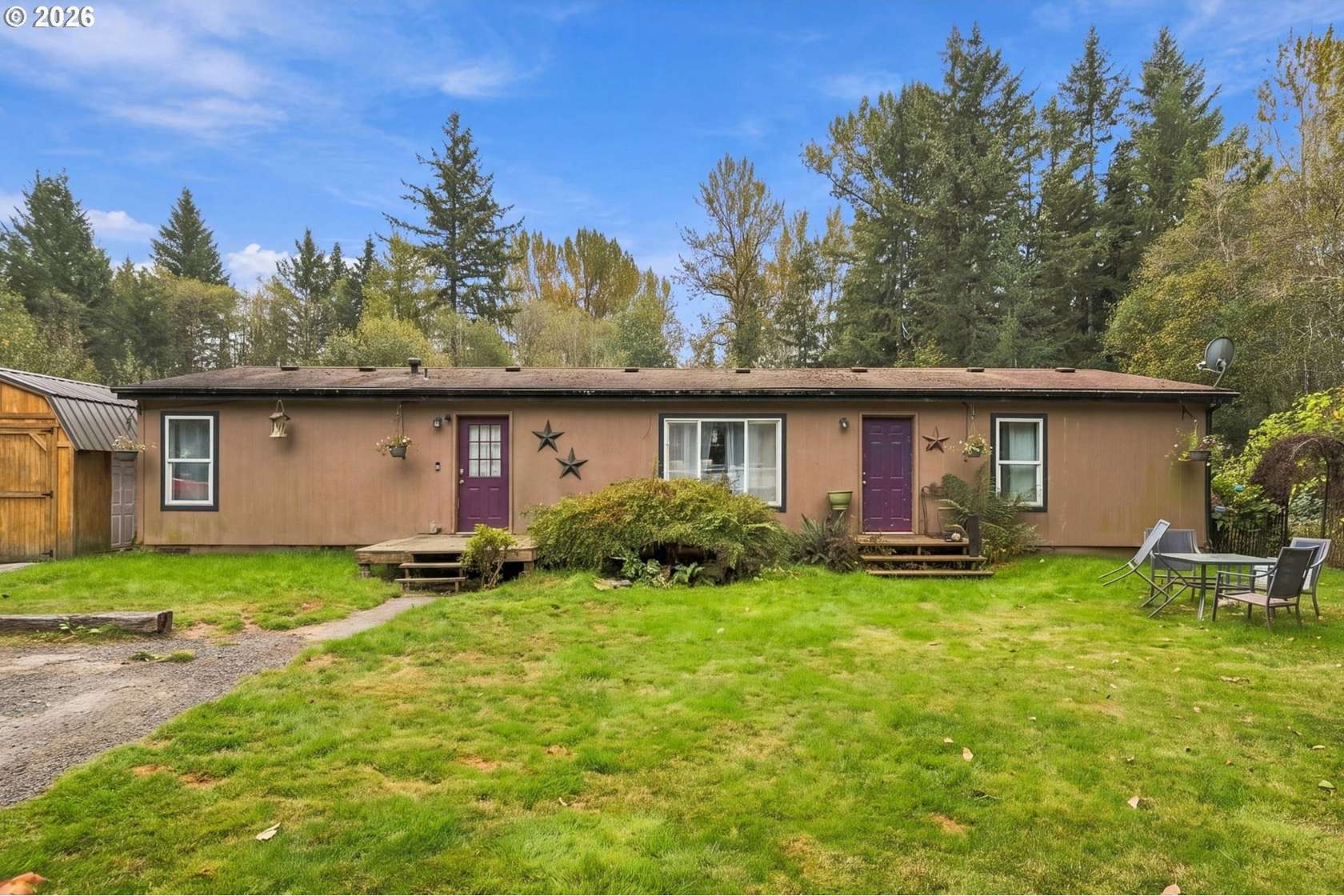 5 Acres of Land with Home for Sale in Amboy, Washington