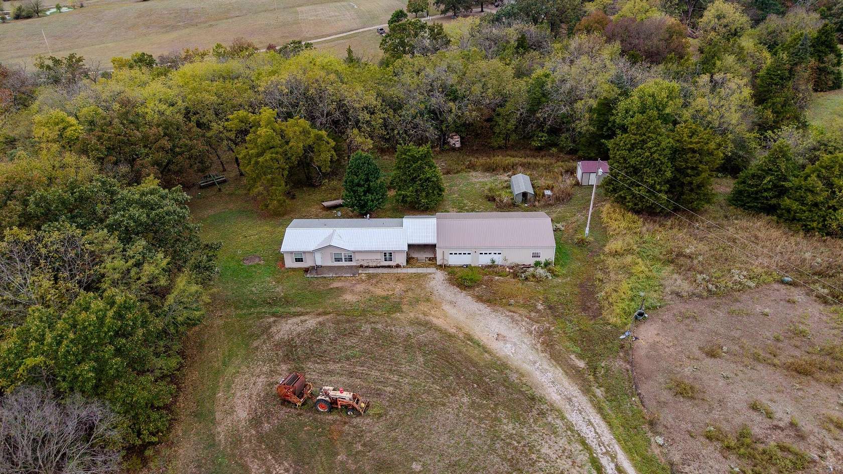 6.2 Acres of Land with Home for Sale in Goodson, Missouri