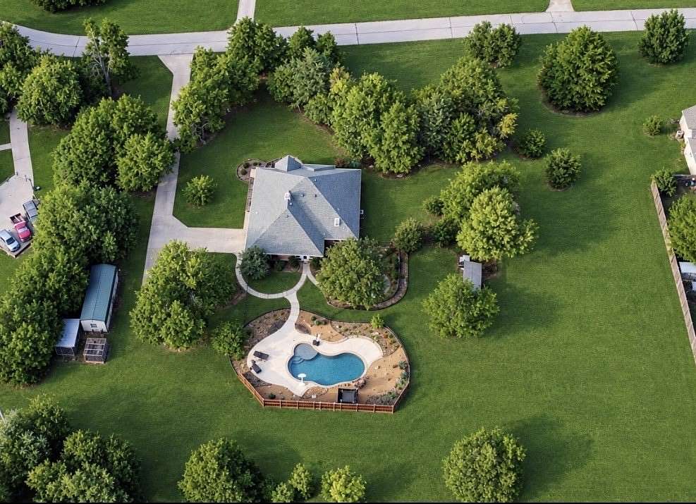 2 Acres of Land with Home for Sale in Lowry Crossing, Texas