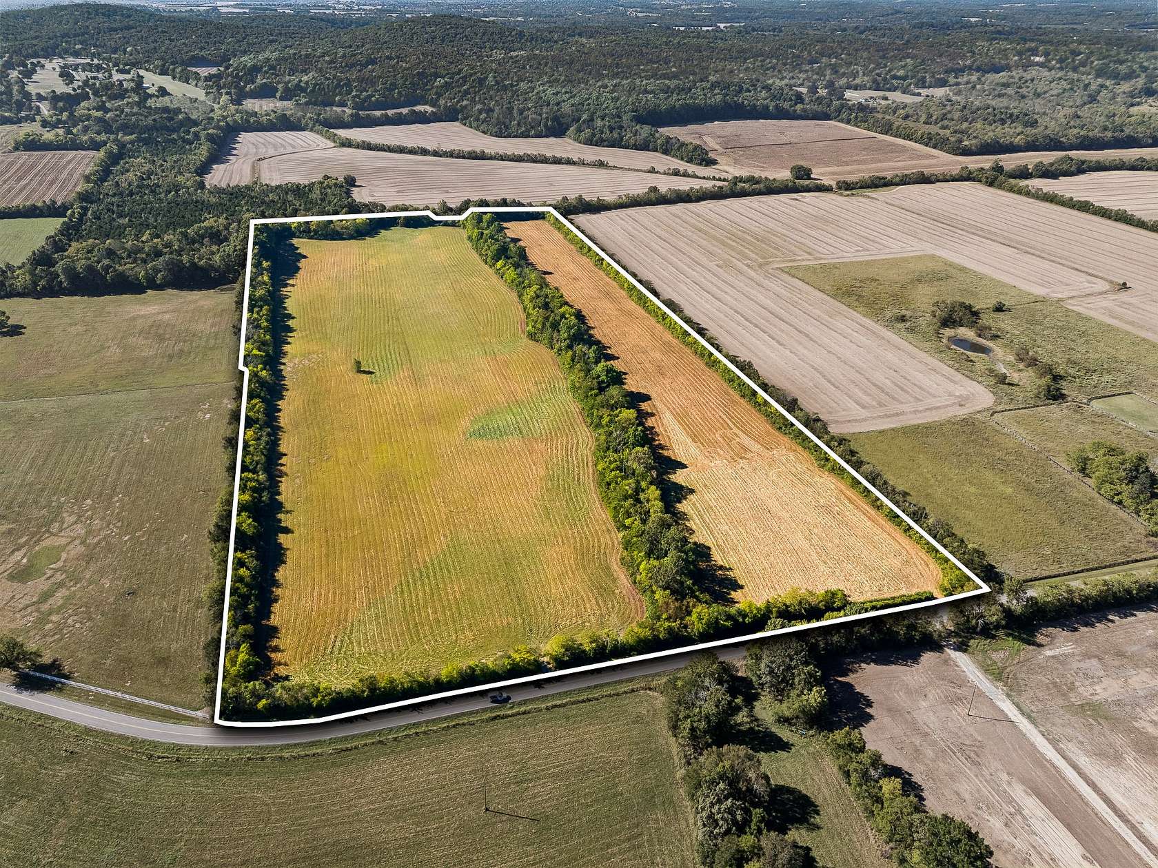 43.6 Acres of Land for Sale in College Grove, Tennessee