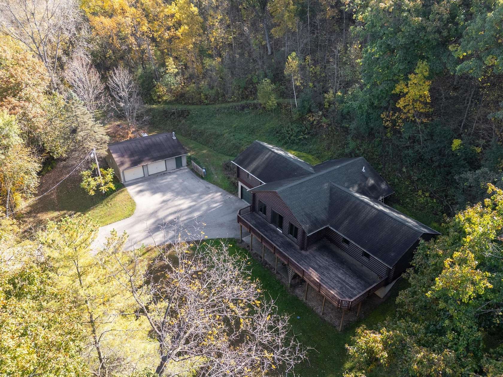 9 Acres of Land with Home for Sale in Altura, Minnesota