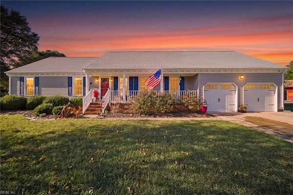 3 Acres of Land with Home for Sale in Chesapeake, Virginia