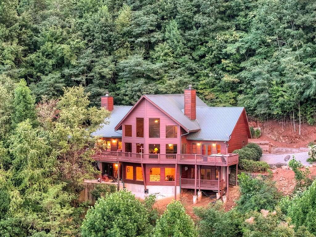 3 Acres of Land with Home for Sale in Blue Ridge, Georgia