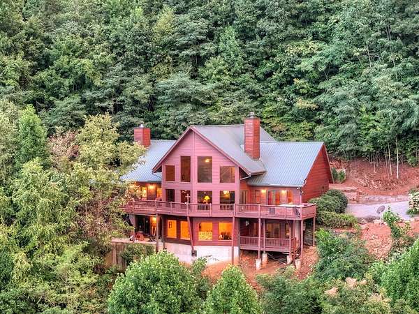 3 Acres of Land with Home for Sale in Blue Ridge, Georgia
