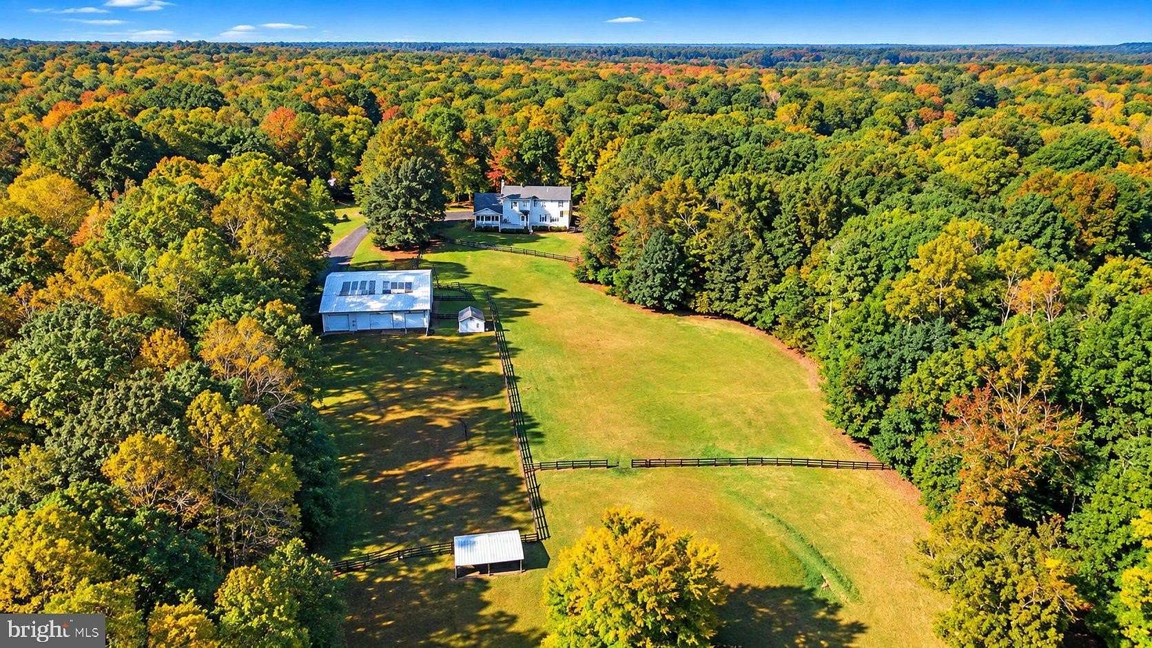 10 Acres of Land with Home for Sale in Stafford, Virginia