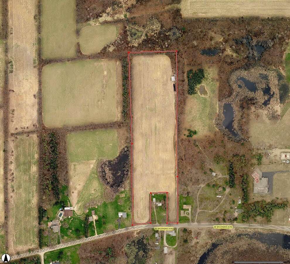 16.1 Acres of Land for Sale in Parma, Michigan
